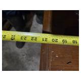 Vintage Wooden Furniture including Side Table, Pedestal Stand, and End Table