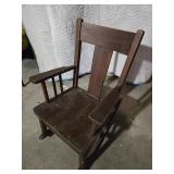 Antique Wooden Rocking Chair
