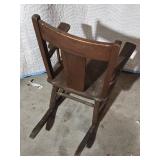 Antique Wooden Rocking Chair