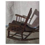 Antique Wooden Rocking Chair