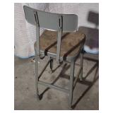Lyon Industrial Chair with Casters