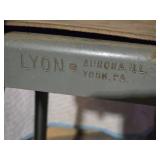 Lyon Industrial Chair with Casters
