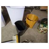 rash Cans, Mop, Broom, and Waste Bins