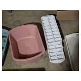 Plastic Storage and Organizing Containers and Trays