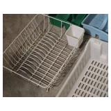 Plastic Storage and Organizing Containers and Trays