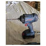 Bosch Cordless Power Tools including GDR18V-1400 Impact Driver, CRS180 Reciprocating Saw - Working