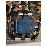 Bosch PowerBox Jobsite Radio with Subwoofer features Bluetooth connectivity, multiple power outlets, and a built-in subwoofer