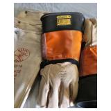 Klein Tools Electrical Safety Gloves with Carry Bag and Accessories