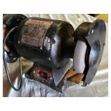 MAT Heavy Duty Bench Grinder Model BG8 Industrial Rated