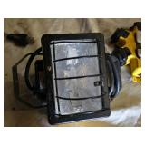 Lot of Lighting Equipment including Smart Electrician LED Floodlights, Defiant Spotlight, and Portable Work Lights