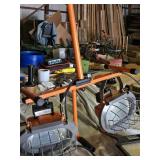 Lot of Lighting Equipment including Smart Electrician LED Floodlights, Defiant Spotlight, and Portable Work Lights