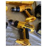 DeWalt Cordless Tool Set including Circular Saw, Drills, and Chargers 14.4v