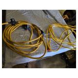Yellow Extension Cords with Multiple Outlets