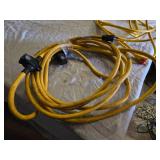 Yellow Extension Cords with Multiple Outlets