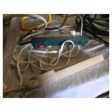 Extension cords, work light, and power strips