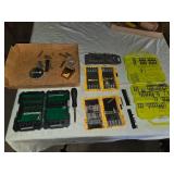 Masterforce, Maxfit, and Assorted Partial Drill Bit Sets