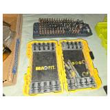Masterforce, Maxfit, and Assorted Partial Drill Bit Sets