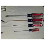 Lot of Hand Tools Including Various Screwdrivers and Accessories