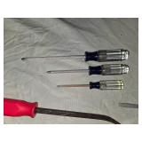 Lot of Hand Tools Including Various Screwdrivers and Accessories