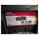 Husky 25 Gallon Mobile Tool Box with Wheels - Missing One Latch