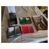 Various Drill Bit Sets and Accessories