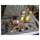 BernzOmatic and Worthington MAPP Gas Canisters with Tools and Accessories