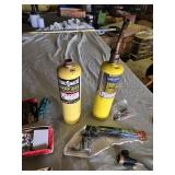 BernzOmatic and Worthington MAPP Gas Canisters with Tools and Accessories