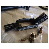 Bike Pump Collection including Blackburn MTN Air Pump, Bell Multi-Tool, and Accessories