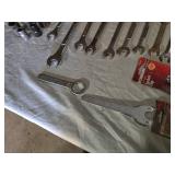 Lot of Tools including Wrenches and Sockets