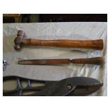 Assorted Hand Tools Including Wiss Snips and Stanley Screwdrivers