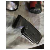 Various Flashlights and Tool Set with Accessories Including Case and Safety Lights