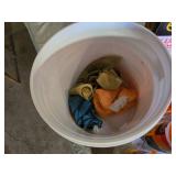 Armor All Car Care Lot including Ergo-Drive Heated Cushion, Cleaning Supplies, and Accessories - Partially Used