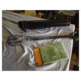 Shoreline Marine Transom Motor Support Bracket, Fish Netting, and Telescoping Carrying Tube