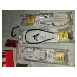 Federal .22 LR rounds, various shotgun shells, and Project ChildSafe gun locks