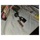 Federal .22 LR rounds, various shotgun shells, and Project ChildSafe gun locks