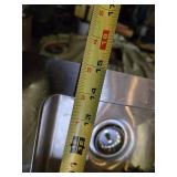 Elkay Stainless Steel Sink with Faucet and Accessories - 13x16 - RV / Fishhouse