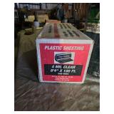 Garden Zone Vinyl Coated Wire Fencing and Polar Plastics 4 Mil Clear Plastic Sheeting