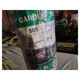 Garden Zone Vinyl Coated Wire Fencing and Polar Plastics 4 Mil Clear Plastic Sheeting