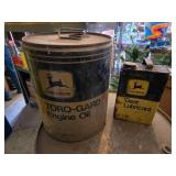 John Deere TORQ-GARD Engine Oil Can and Gear Lubricant Can