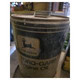 John Deere TORQ-GARD Engine Oil Can and Gear Lubricant Can