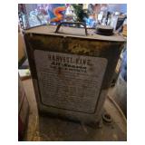 Harvest King and EZ Pour Gasoline Filler Metal Cans