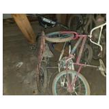 Lot of Bicycles Including Various Models and Sizes