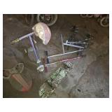 Razor Scooters, Skateboard, and Kids