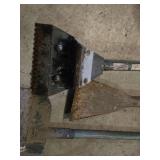 Lot of 4 Floor Scrapers and Tools