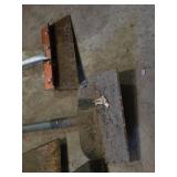 Lot of 4 Floor Scrapers and Tools
