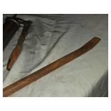 Grease Gun and Pry Bar