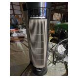 Hunter Model HPHT15-E Oscillating Tower Heater and Beyond Breeze Desk Fan