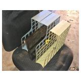 Office chairs with file organizers and magazine holders