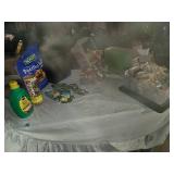 Schultz Potting Soil, Miracle-Gro Quick Start, and Assorted Gardening Supplies including Seeds and Insect Repellent