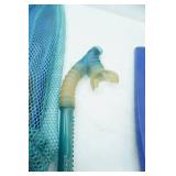 Snorkeling Mask, Breather, Fins, and Carrying Bag